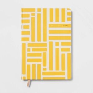 Threshold 192 Sheet College Ruled Journal 6.5"x9.625" Yellow Bright Idea…